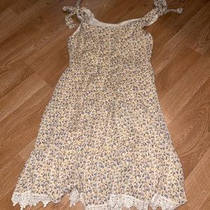 dainty country dress.